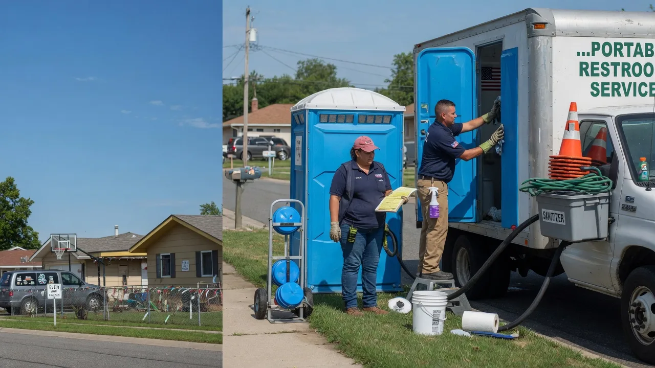 Portable Toilet Rental in Greenwell Springs, LA near me